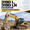 Caterpillar CAT 319D L, 319D LN Excavator Service Repair Manual (ZGZ00001 and up) Caterpillar CAT 319D L, 319D LN Excavator Service Repair Manual (ZGZ00001 and up)
