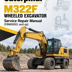 Caterpillar CAT M322F Wheeled Excavator Service Repair Manual (FBW00001 and up)