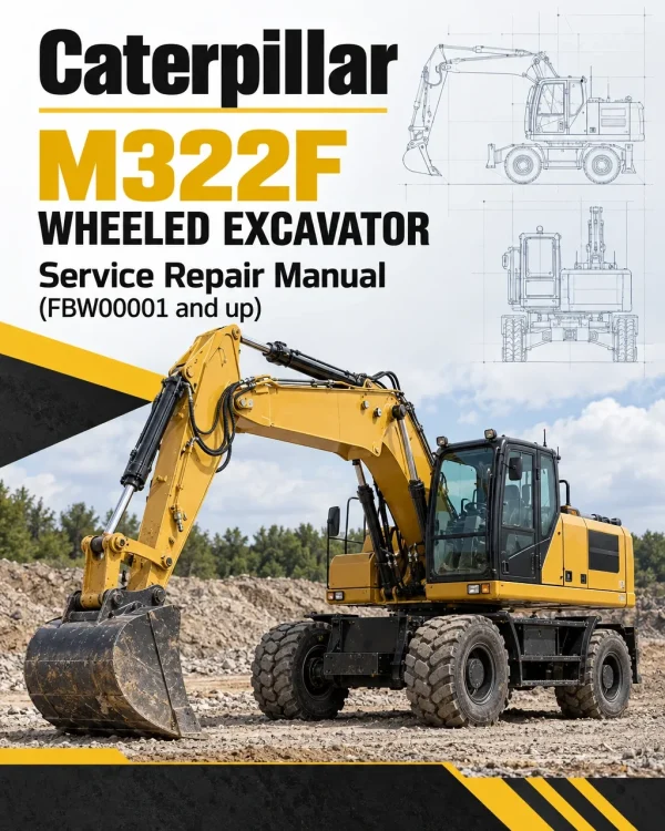 Caterpillar CAT M322F Wheeled Excavator Service Repair Manual (FBW00001 and up) Caterpillar CAT M322F Wheeled Excavator Service Repair Manual (FBW00001 and up)