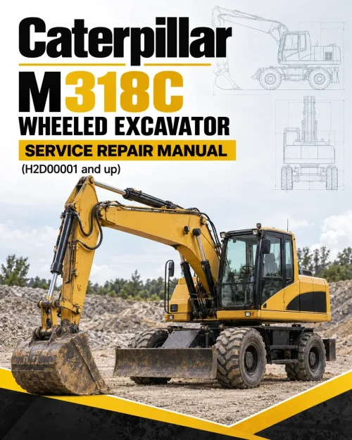Caterpillar CAT M318C Wheeled Excavator Service Repair Manual (H2D00001 and up) Caterpillar CAT M318C Wheeled Excavator Service Repair Manual (H2D00001 and up)