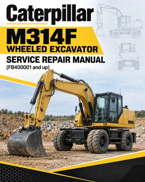 Caterpillar CAT M314F Wheeled Excavator Service Repair Manual (FB400001 and up) Caterpillar CAT M314F Wheeled Excavator Service Repair Manual (FB400001 and up)