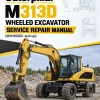 Caterpillar CAT M313D Wheeled Excavator Service Repair Manual (W3H00001 and up) Caterpillar CAT M313D Wheeled Excavator Service Repair Manual (W3H00001 and up)