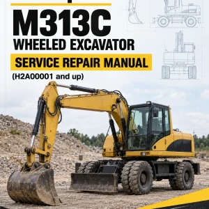 Caterpillar CAT M313C Wheeled Excavator Service Repair Manual (H2A00001 and up) Caterpillar CAT M313C Wheeled Excavator Service Repair Manual (H2A00001 and up)