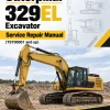 Caterpillar CAT 329EL Excavator Service Repair Manual (TST00001 and up)