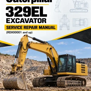 Caterpillar CAT 329EL Excavator Service Repair Manual (RDX00001 and up) Caterpillar CAT 329EL Excavator Service Repair Manual (RDX00001 and up)