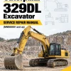 Caterpillar CAT 329DL Excavator Service Repair Manual (MNB00001 and up)