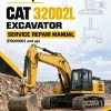Caterpillar CAT 320D2L Excavator Service Repair Manual (ESG00001 and up)