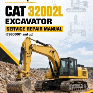 Caterpillar CAT 320D2L Excavator Service Repair Manual (ESG00001 and up) Caterpillar CAT 320D2L Excavator Service Repair Manual (ESG00001 and up)