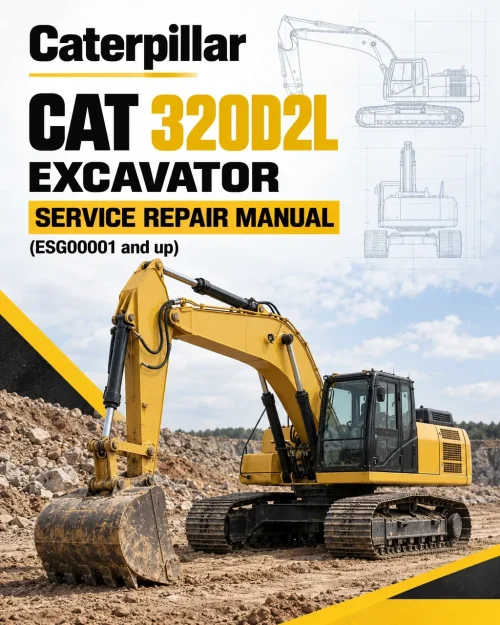 Caterpillar CAT 320D2L Excavator Service Repair Manual (ESG00001 and up) Caterpillar CAT 320D2L Excavator Service Repair Manual (ESG00001 and up)