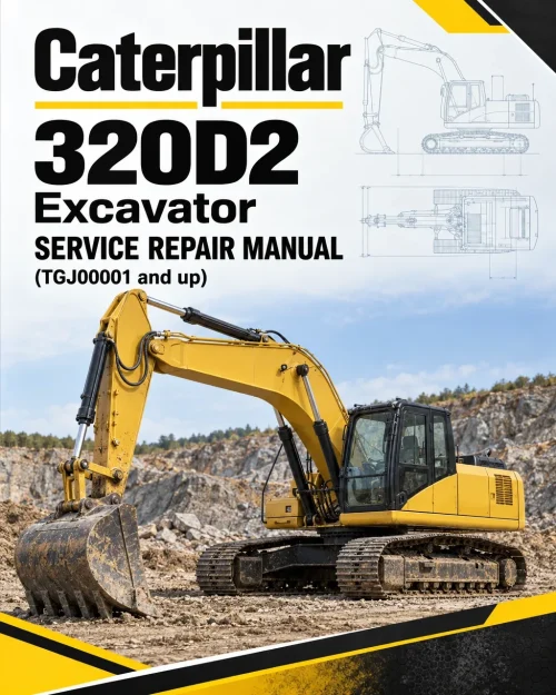 Caterpillar CAT 320D2 Excavator Service Repair Manual (TGJ00001 and up) Caterpillar CAT 320D2 Excavator Service Repair Manual (TGJ00001 and up)