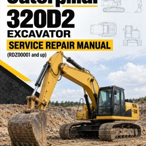Caterpillar CAT 320D2 Excavator Service Repair Manual (RDZ00001 and up) Caterpillar CAT 320D2 Excavator Service Repair Manual (RDZ00001 and up)