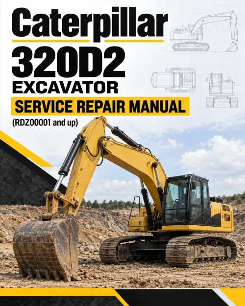 Caterpillar CAT 320D2 Excavator Service Repair Manual (RDZ00001 and up) Caterpillar CAT 320D2 Excavator Service Repair Manual (RDZ00001 and up)