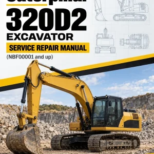 Caterpillar CAT 320D2 Excavator Service Repair Manual (NBF00001 and up) Caterpillar CAT 320D2 Excavator Service Repair Manual (NBF00001 and up)