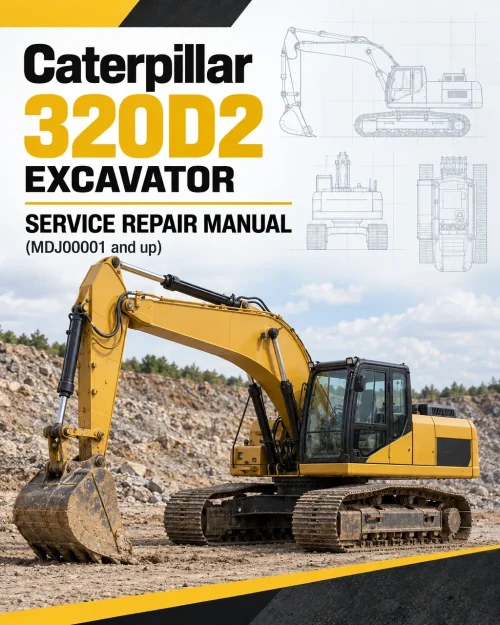 Caterpillar CAT 320D2 Excavator Service Repair Manual (MDJ00001 and up) Caterpillar CAT 320D2 Excavator Service Repair Manual (MDJ00001 and up)