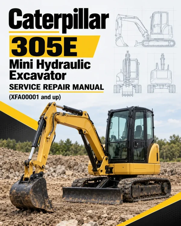 Caterpillar CAT 305E Mini Hydraulic Excavator Service Repair Manual (XFA00001 and up) Caterpillar CAT 305E Mini Hydraulic Excavator Service Repair Manual (XFA00001 and up)