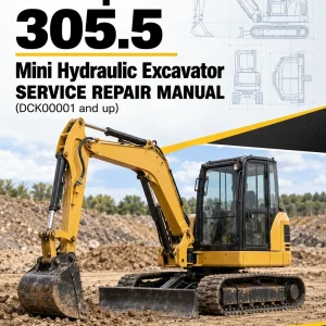 Caterpillar CAT 305.5 Mini Hydraulic Excavator Service Repair Manual (DCK00001 and up) Caterpillar CAT 305.5 Mini Hydraulic Excavator Service Repair Manual (DCK00001 and up)