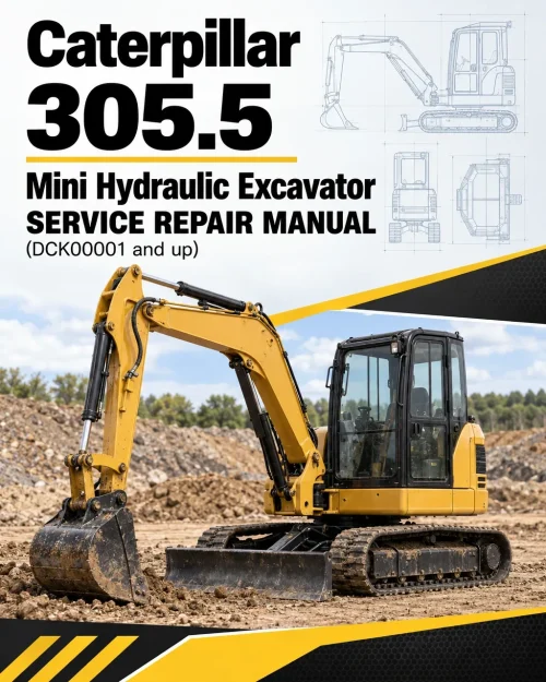 Caterpillar CAT 305.5 Mini Hydraulic Excavator Service Repair Manual (DCK00001 and up) Caterpillar CAT 305.5 Mini Hydraulic Excavator Service Repair Manual (DCK00001 and up)