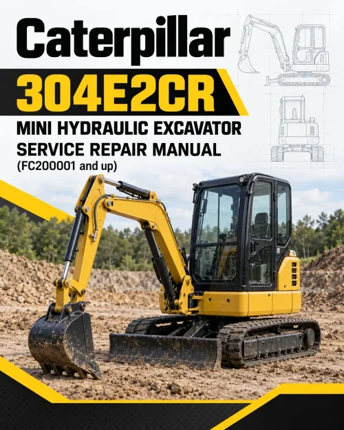 Caterpillar CAT 304E2CR Mini Hydraulic Excavator Service Repair Manual (FC200001 and up) Caterpillar CAT 304E2CR Mini Hydraulic Excavator Service Repair Manual (FC200001 and up)