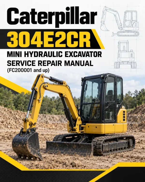 Caterpillar CAT 304E2CR Mini Hydraulic Excavator Service Repair Manual (FC200001 and up) Caterpillar CAT 304E2CR Mini Hydraulic Excavator Service Repair Manual (FC200001 and up)
