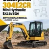 Caterpillar CAT 304E2CR Mini Hydraulic Excavator Service Repair Manual (CJ200001 and up) Caterpillar CAT 304E2CR Mini Hydraulic Excavator Service Repair Manual (CJ200001 and up)