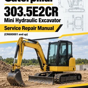 Caterpillar CAT 303.5E2CR Mini Hydraulic Excavator Service Repair Manual (CR600001 and up) Caterpillar CAT 303.5E2CR Mini Hydraulic Excavator Service Repair Manual (CR600001 and up)
