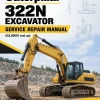 Caterpillar CAT 322N Excavator Service Repair Manual (9JL00001 and up)