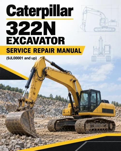 Caterpillar CAT 322N Excavator Service Repair Manual (9JL00001 and up) Caterpillar CAT 322N Excavator Service Repair Manual (9JL00001 and up)
