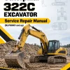 Caterpillar CAT 322C Excavator Service Repair Manual (BLP00001 and up)