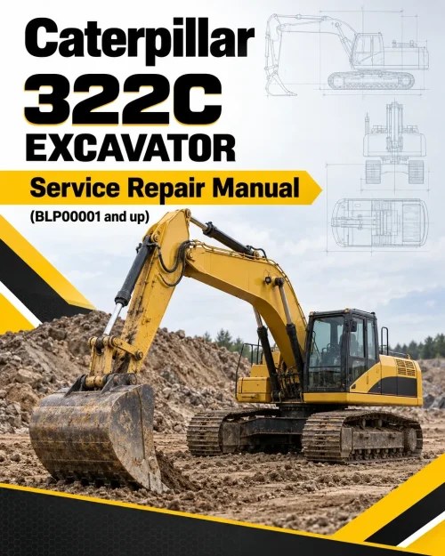 Caterpillar CAT 322C Excavator Service Repair Manual (BLP00001 and up) Caterpillar CAT 322C Excavator Service Repair Manual (BLP00001 and up)