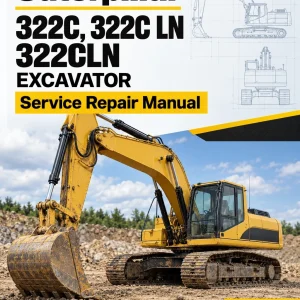 Caterpillar CAT 322C, 322C LN 322CLN Excavator Service Repair Manual (BFK00001 and up)