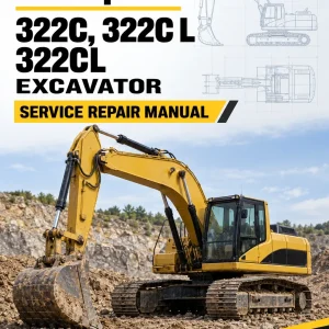 Caterpillar CAT 322C, 322C L 322CL Excavator Service Repair Manual (FED00001 and up) Caterpillar CAT 322C, 322C L 322CL Excavator Service Repair Manual (FED00001 and up)
