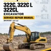 Caterpillar CAT 322C, 322C L 322CL Excavator Service Repair Manual (BKM00001 and up) Caterpillar CAT 322C, 322C L 322CL Excavator Service Repair Manual (BKM00001 and up)