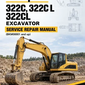 Caterpillar CAT 322C, 322C L 322CL Excavator Service Repair Manual (BKM00001 and up) Caterpillar CAT 322C, 322C L 322CL Excavator Service Repair Manual (BKM00001 and up)