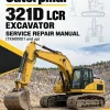 Caterpillar CAT 321D LCR Excavator Service Repair Manual (TXA00001 and up)