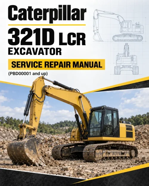 Caterpillar CAT 321D LCR Excavator Service Repair Manual (PBD00001 and up) Caterpillar CAT 321D LCR Excavator Service Repair Manual (PBD00001 and up)