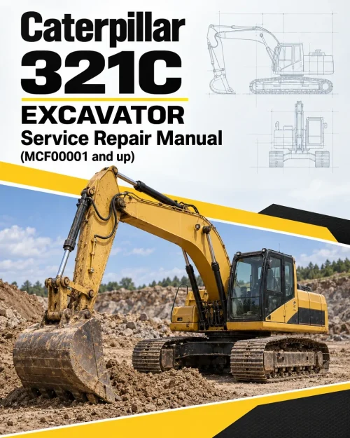 Caterpillar CAT 321C Excavator Service Repair Manual (MCF00001 and up) Caterpillar CAT 321C Excavator Service Repair Manual (MCF00001 and up)