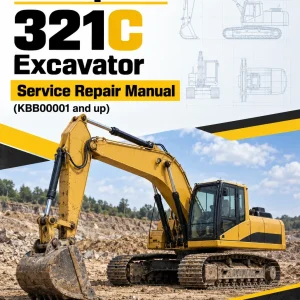 Caterpillar CAT 321C Excavator Service Repair Manual (KBB00001 and up)