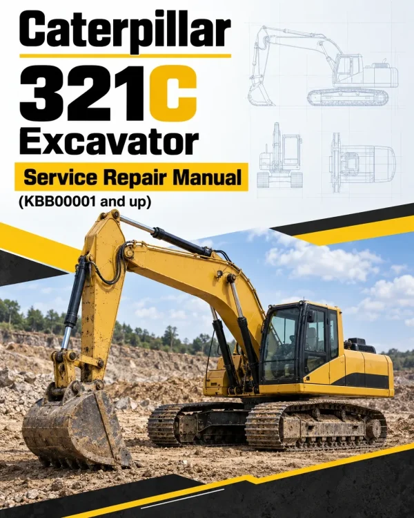 Caterpillar CAT 321C Excavator Service Repair Manual (KBB00001 and up) Caterpillar CAT 321C Excavator Service Repair Manual (KBB00001 and up)