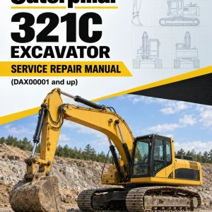 Caterpillar CAT 321C Excavator Service Repair Manual (DAX00001 and up)