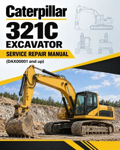 Caterpillar CAT 321C Excavator Service Repair Manual (DAX00001 and up) Caterpillar CAT 321C Excavator Service Repair Manual (DAX00001 and up)