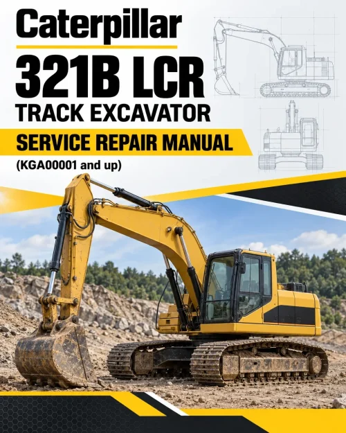 Caterpillar CAT 321B LCR Track Excavator Service Repair Manual (KGA00001 and up) Caterpillar CAT 321B LCR Track Excavator Service Repair Manual (KGA00001 and up)