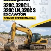 Caterpillar CAT 320C, 320C L, 320C LN, 320C S Excavator Service Repair Manual (BEA00001 and up) Caterpillar CAT 320C, 320C L, 320C LN, 320C S Excavator Service Repair Manual (BEA00001 and up)