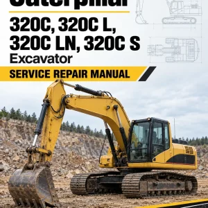 Caterpillar CAT 320C, 320C L, 320C LN, 320C S Excavator Service Repair Manual (BDE00001 and up)