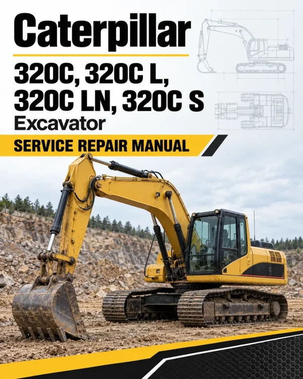 Caterpillar CAT 320C, 320C L, 320C LN, 320C S Excavator Service Repair Manual (BDE00001 and up) Caterpillar CAT 320C, 320C L, 320C LN, 320C S Excavator Service Repair Manual (BDE00001 and up)