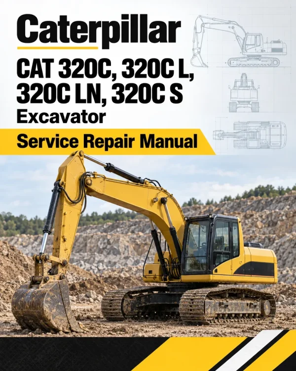 Caterpillar CAT 320C, 320C L, 320C LN, 320C S Excavator Service Repair Manual (BBL00001 and up) Caterpillar CAT 320C, 320C L, 320C LN, 320C S Excavator Service Repair Manual (BBL00001 and up)