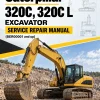 Caterpillar CAT 320C, 320C L Excavator Service Repair Manual (BER00001 and up)