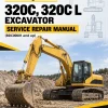 Caterpillar CAT 320C, 320C L Excavator Service Repair Manual (BDC00001 and up) Caterpillar CAT 320C, 320C L Excavator Service Repair Manual (BDC00001 and up)