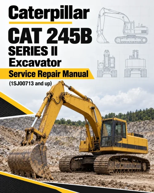 Caterpillar CAT 245B SERIES II Excavator Service Repair Manual (1SJ00713 and up) Caterpillar CAT 245B SERIES II Excavator Service Repair Manual (1SJ00713 and up)