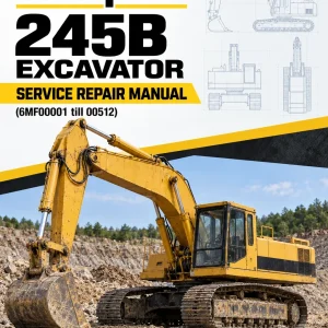 Caterpillar CAT 245B Excavator Service Repair Manual (6MF00001 till 00512) Caterpillar CAT 245B Excavator Service Repair Manual (6MF00001 till 00512)