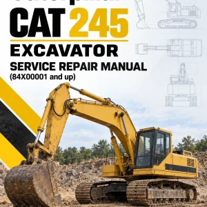 Caterpillar CAT 245 Excavator Service Repair Manual (84X00001 and up) Caterpillar CAT 245 Excavator Service Repair Manual (84X00001 and up)